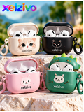 xelzivo™ AirPals Character Protective Earbuds Case
