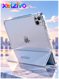 xelzivo™ ClearFold Transparent Tablet Protective Stand Case
