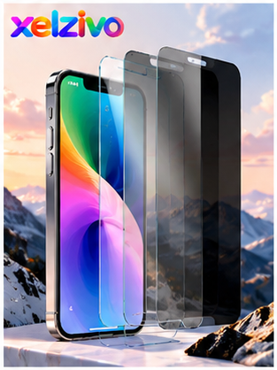 xelzivo™ PrivacyShield Privacy Screen Protector for iPhone 17 Series