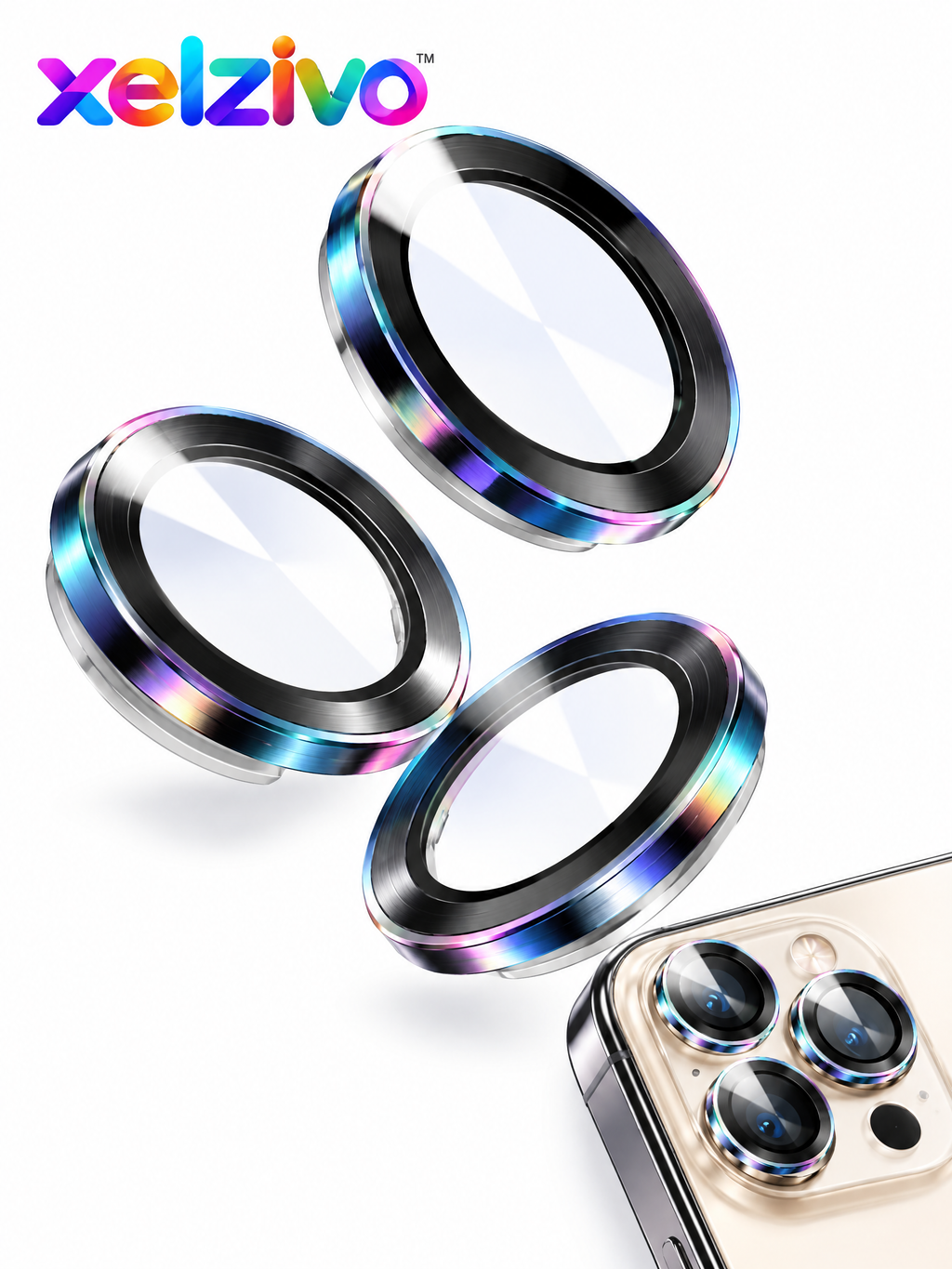 xelzivo™ LensArmor Camera Lens Protector for iPhone 17 Series